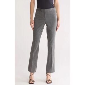 Amanda + Chelsea Baby Boot Pant Modern Fit Full Length Trousers Gray NWT 14